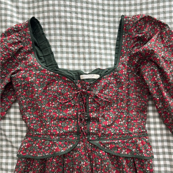 Christy Dawn Narcissa Dress in Evergreen Apple Harvest - Picture 4 of 6